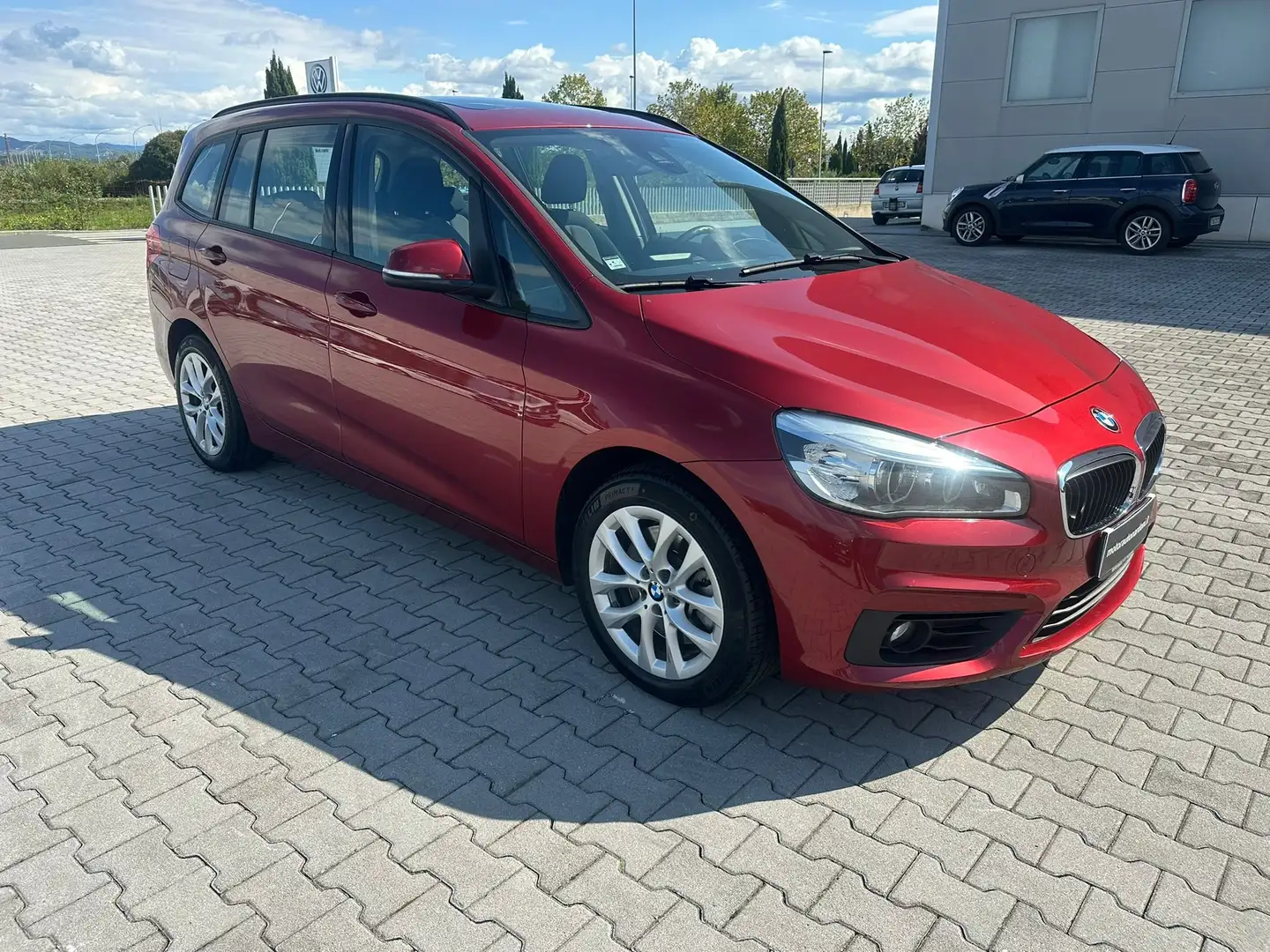 BMW 220 220d Gran Tourer xdrive Advantage auto 7posti Rouge - 1