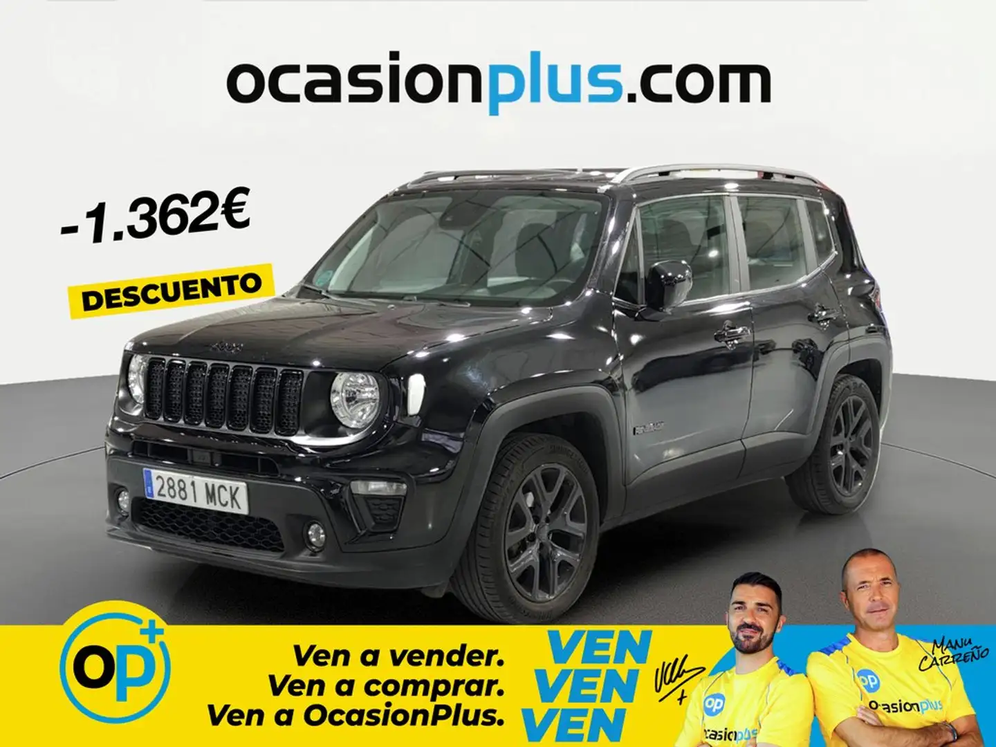 Jeep Renegade 1.0 Night Eagle II 4x2 Negro - 1