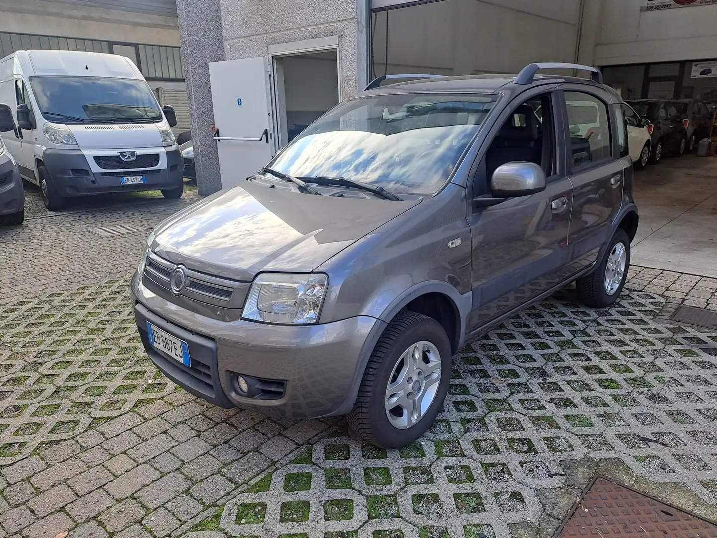 Fiat Panda Panda II 2003 1.3 mjt 16v Climbing 4x4 75cv Grigio - 2