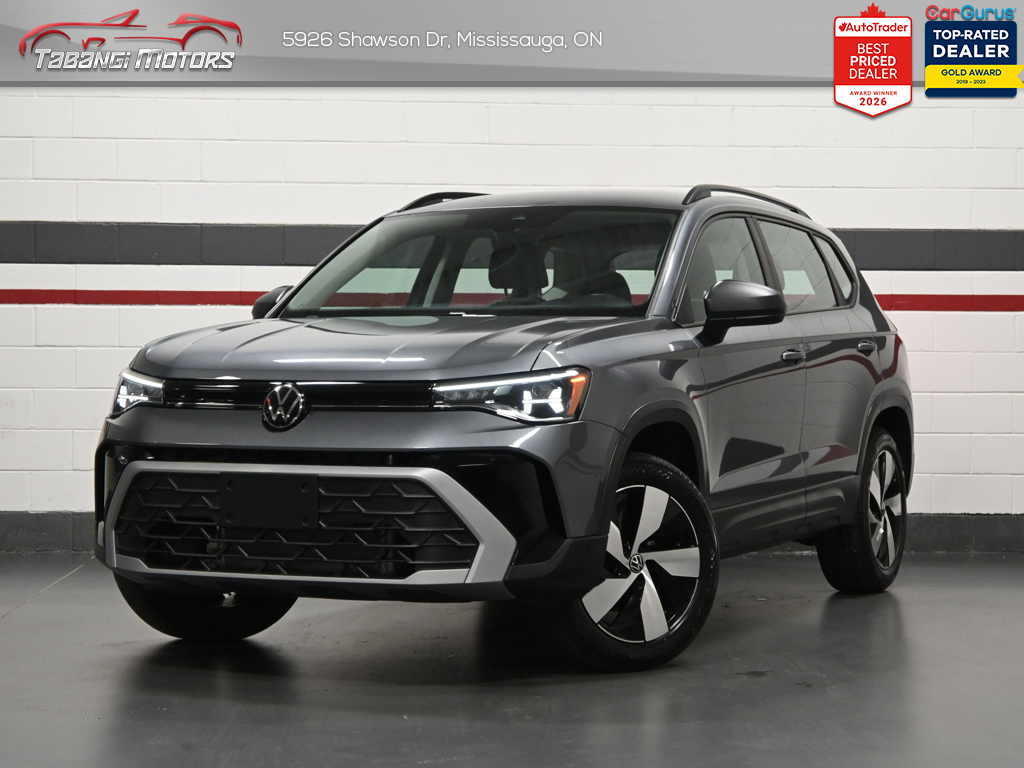 2026 Volkswagen Taos Trendline  No Accident Heated Seats Carplay Blind