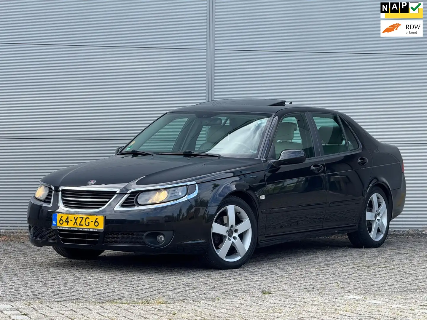 Saab 9-5 1.9 TiD Business | Leder sporstoelen | Schuifdak | Negro - 1