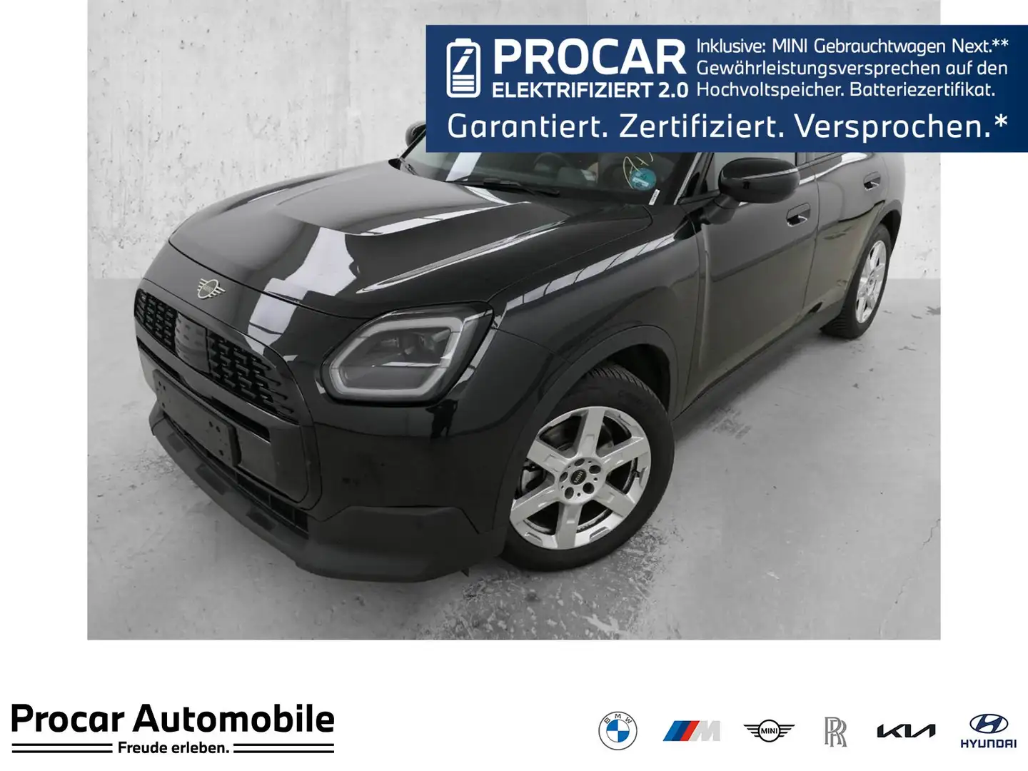 MINI Cooper Countryman Countryman C HUD PANO RFK NAVI LED PDC V+H DAB Schwarz - 1