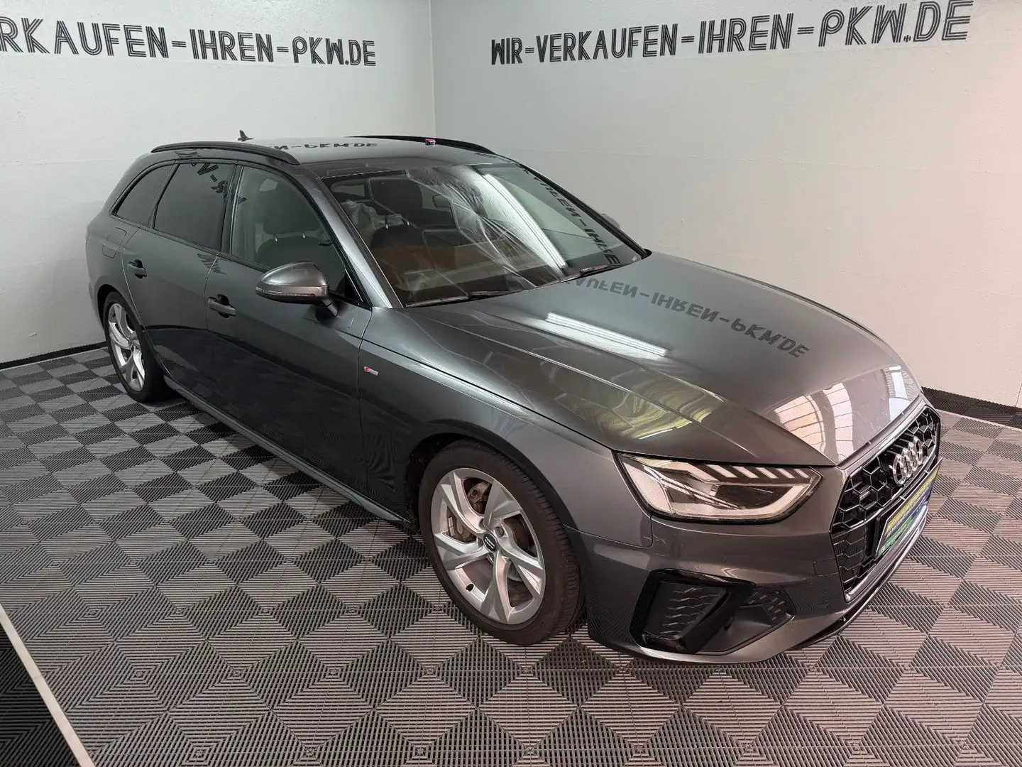 Audi A4 Avant 40 TDI quattro S line STHZ ACC LED Gris - 2