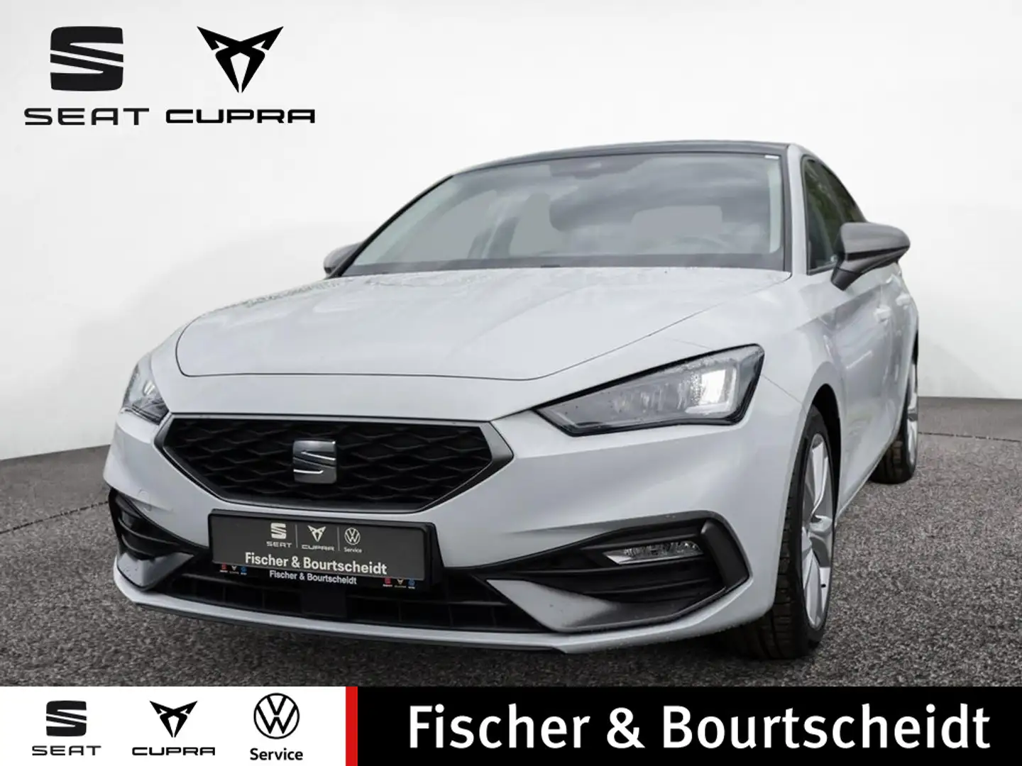 SEAT Leon 1.5 TSI FR NAVI PANO STD.HZG LED PDC SHZ Weiß - 1