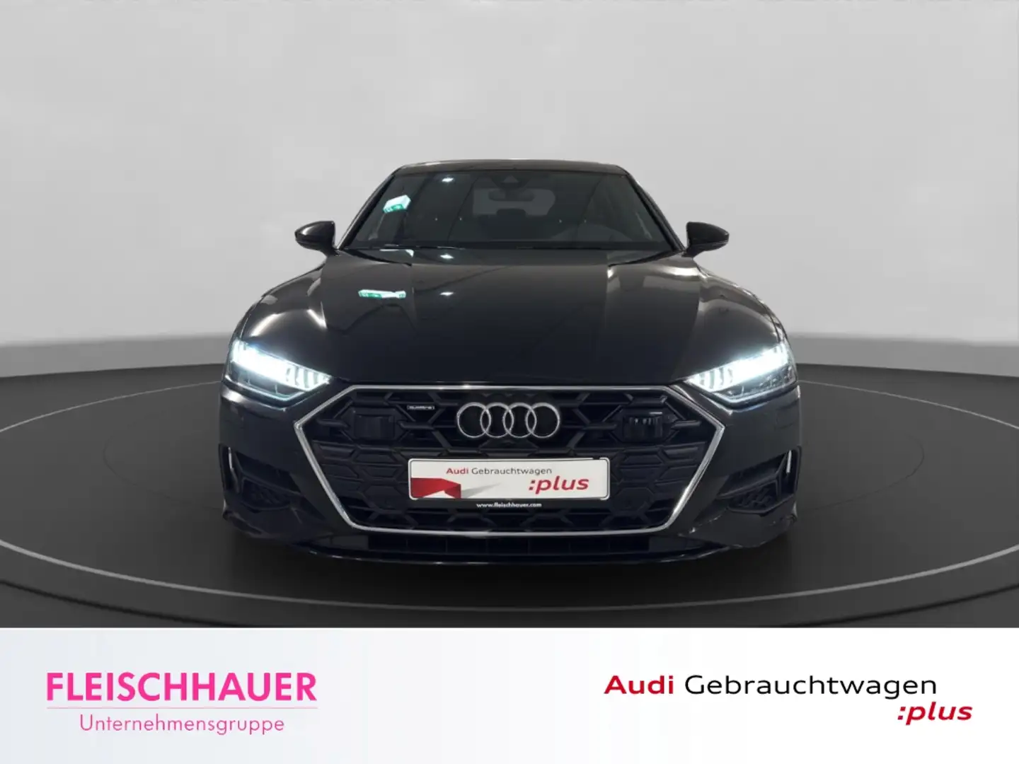 Audi A7 Sportback 45 TDI qu. Matrix+Navi+AHK+Pano+HUD+Kame Schwarz - 2