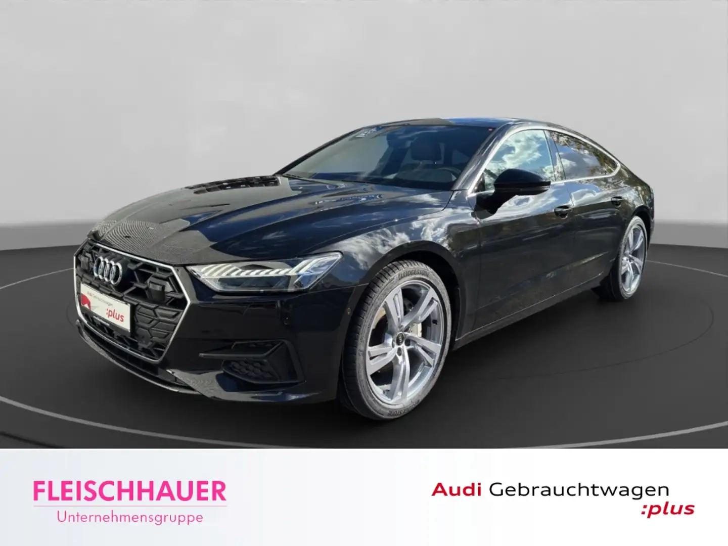 Audi A7 Sportback 45 TDI qu. Matrix+Navi+AHK+Pano+HUD+Kame Schwarz - 1
