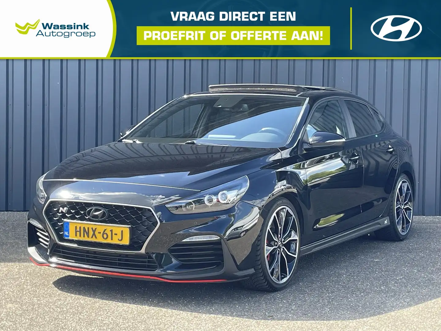 Hyundai i30 2.0 T-GDi 275pk Performance Fastback | Schuif / Ka Zwart - 1