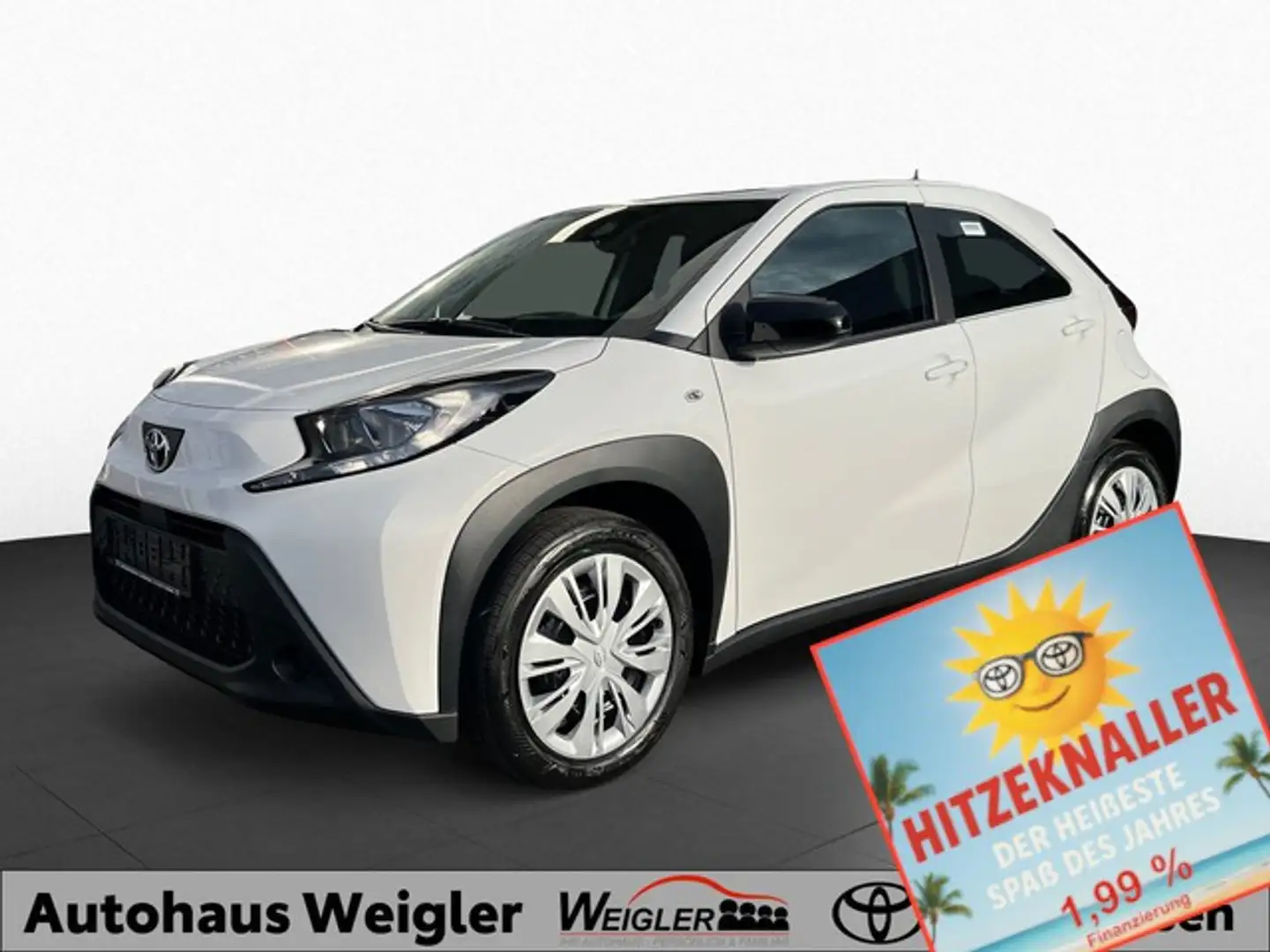 Toyota Aygo X Play 5-Gang Klima ZV Rückfahrkamera Blanc - 1