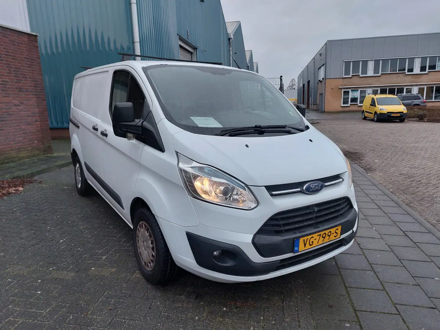 Ford Transit Custom 270 2.2 TDCI L1H1 AIRCO LEES TEXT Wit - 2
