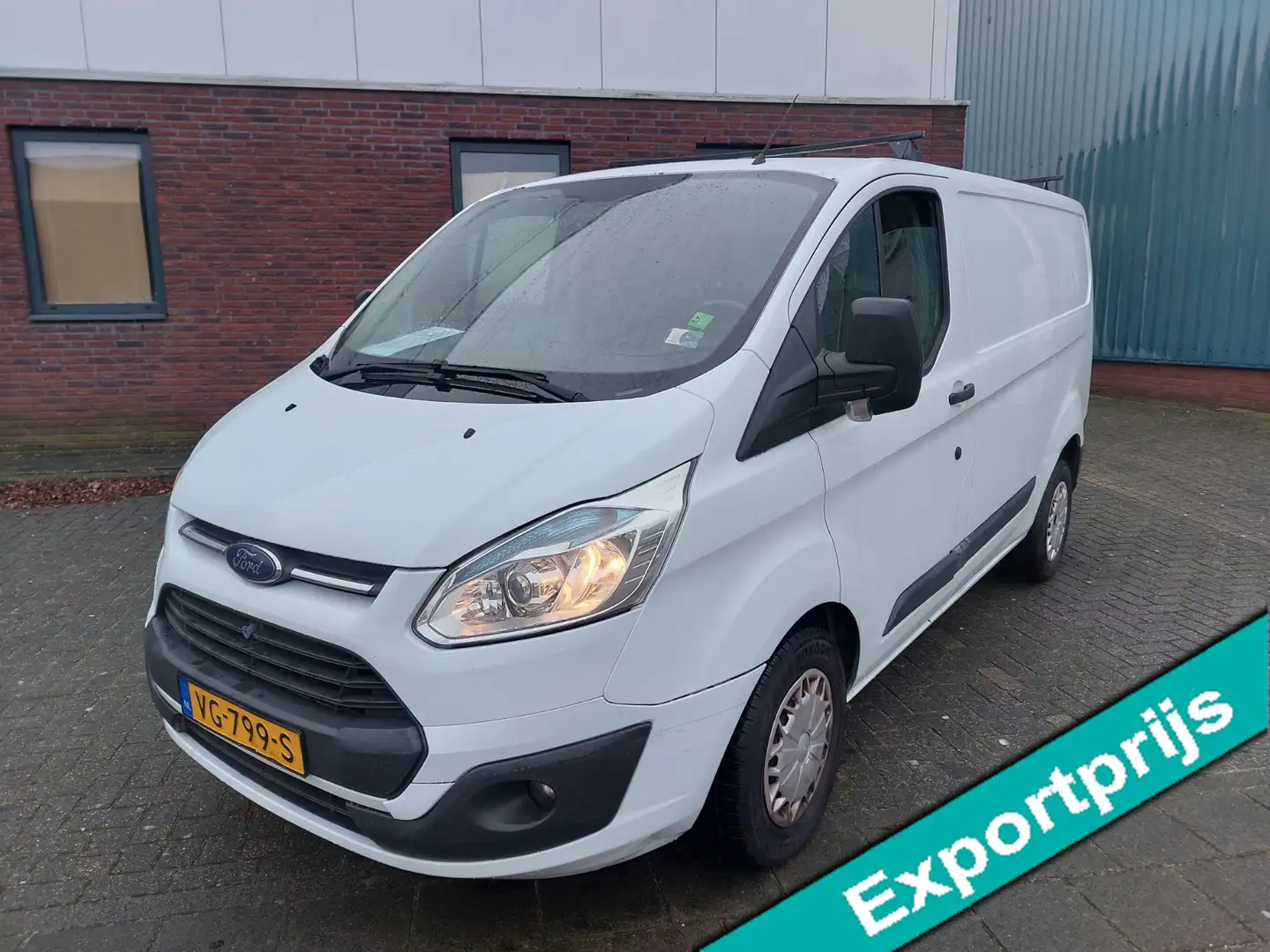 Ford Transit Custom 270 2.2 TDCI L1H1 AIRCO LEES TEXT Wit - 1