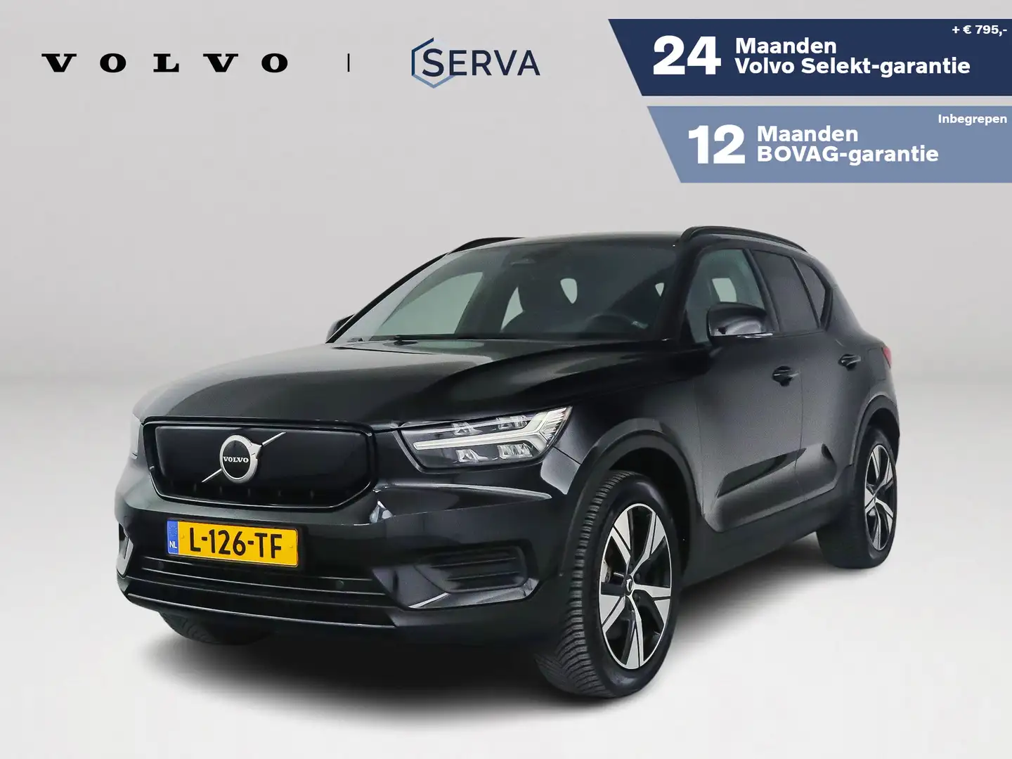 Volvo XC40 Recharge Twin Plus | Parkeercamera | Stoel- en Stu Zwart - 1