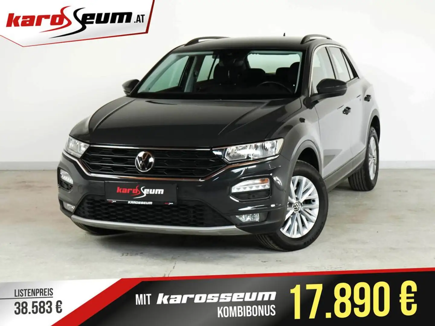 Volkswagen T-Roc Design Aut. | TRAUM-SUV | Sound Beats Grau - 1
