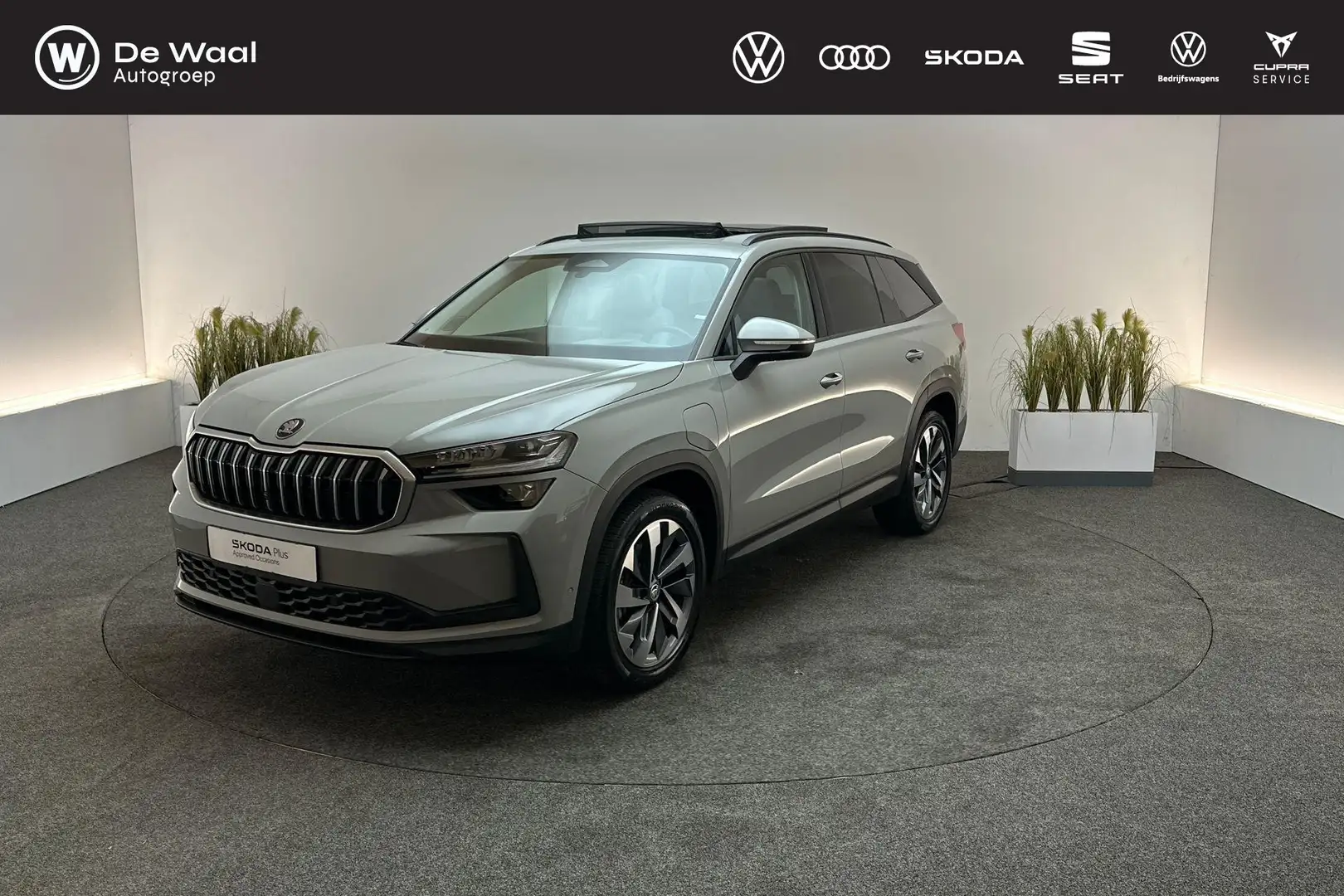 Skoda Kodiaq 1.5 TSI 204pk DSG PHEV Sportline Business | Panora Grijs - 1