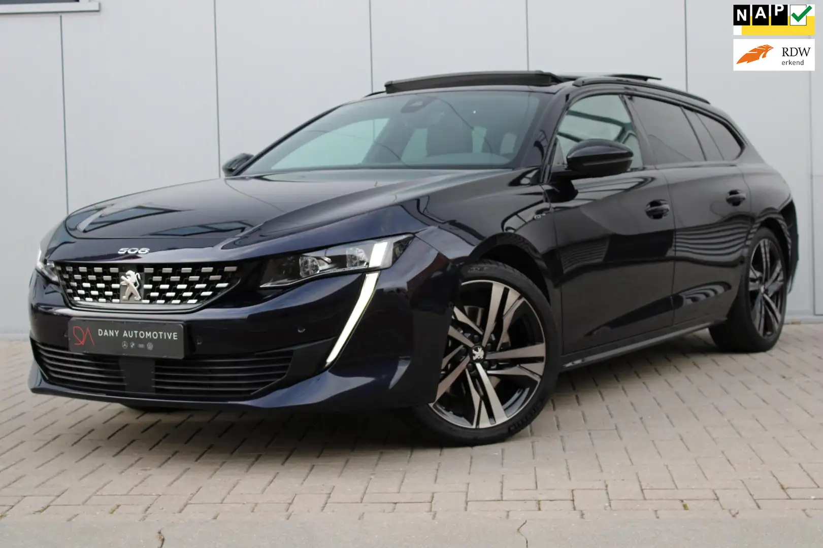 Peugeot 508 SW 1.6 PureTech GT PANO I 360CAM I ACC I CARPLAY I Bleu - 1