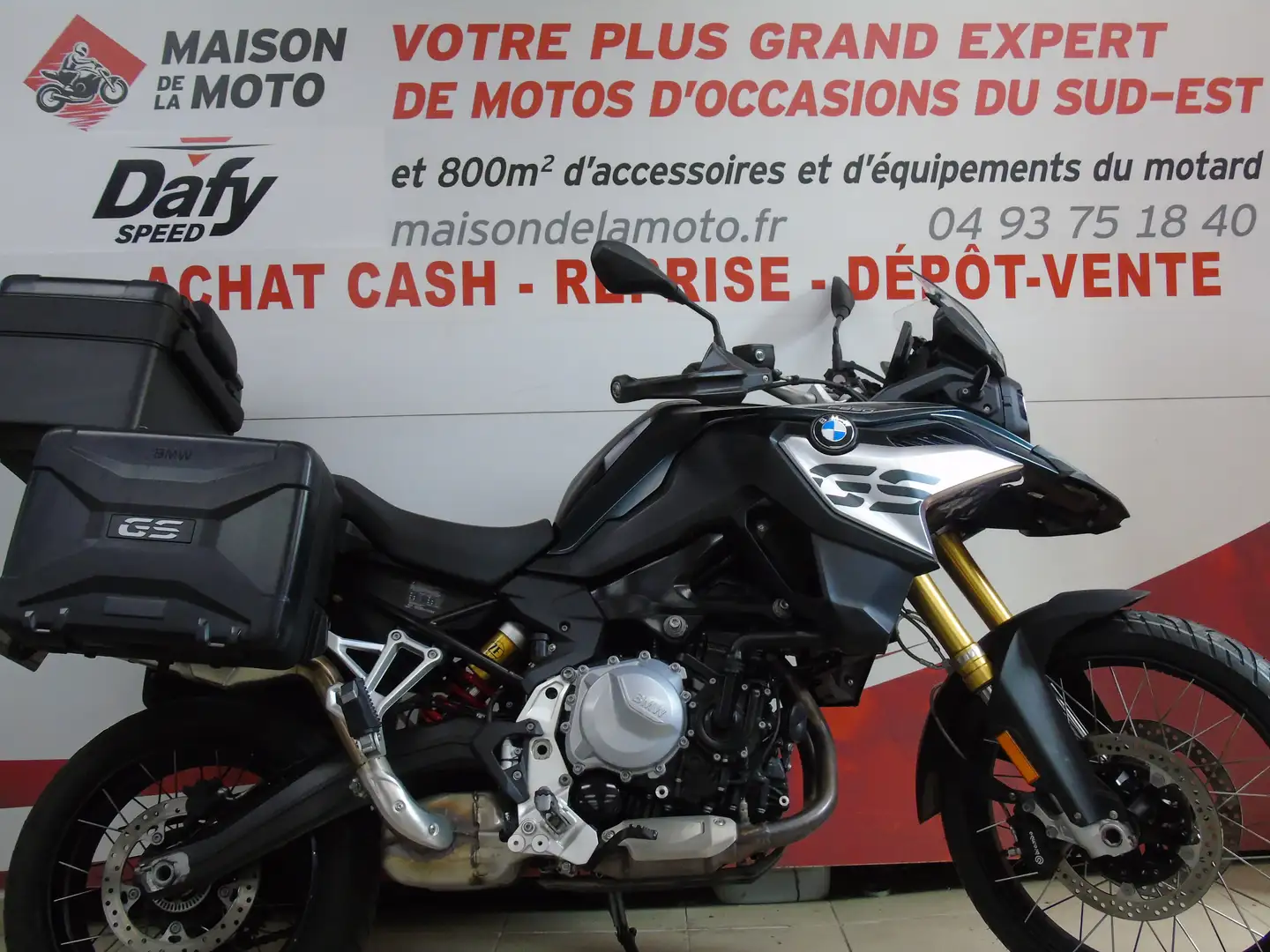 BMW F 850 GS Bleu - 1