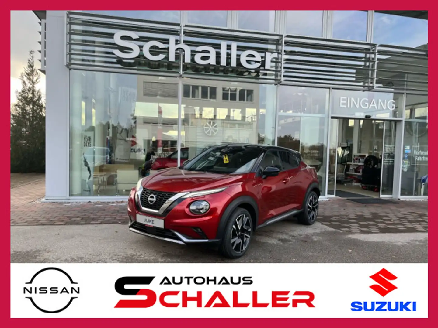 Nissan Juke 1.0 DIG Automatik BOSE Techn.Paket Winter Rot - 1