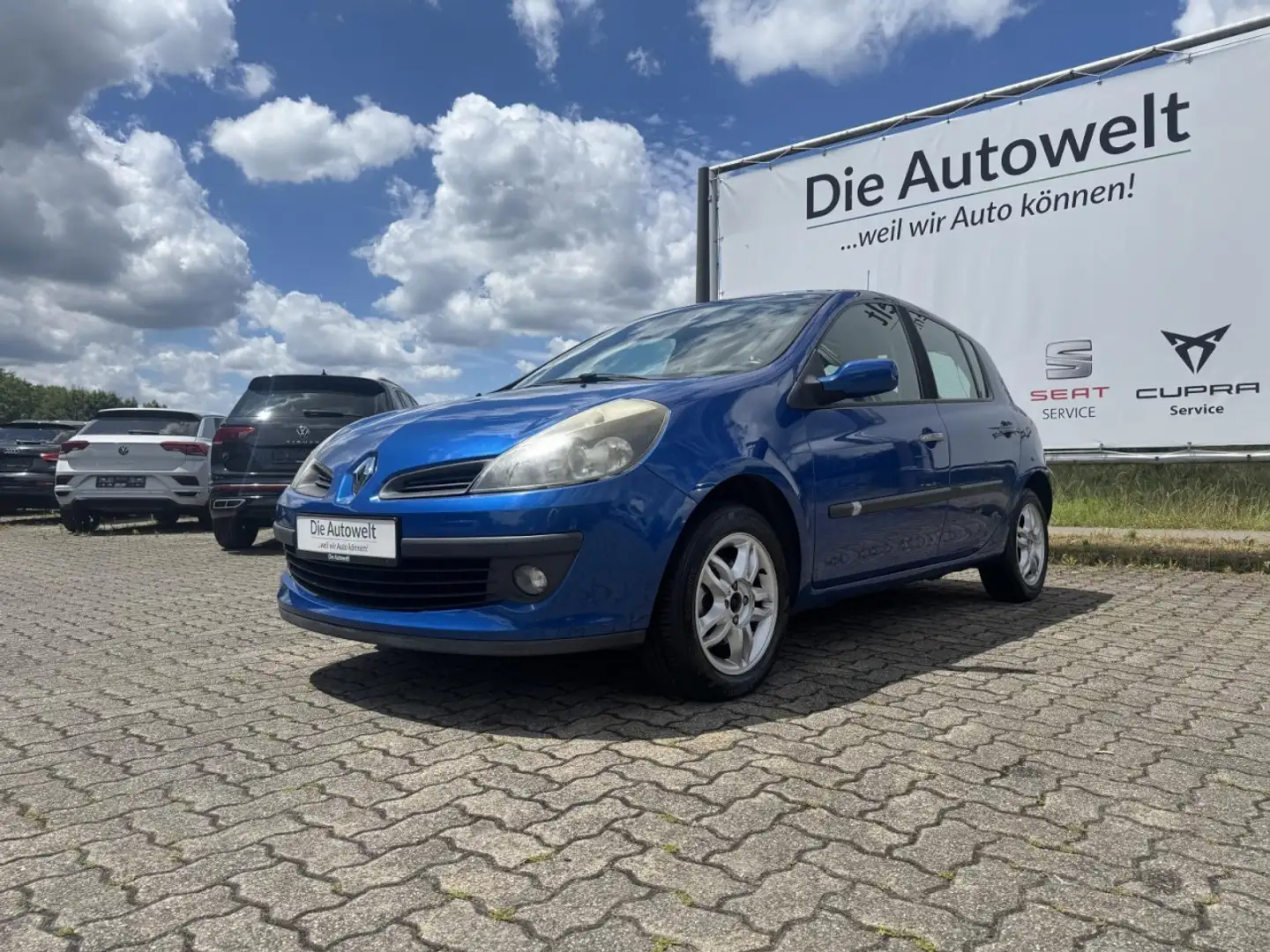 Renault Clio III Edition Dynamique 1.6 KLIMA ZV AHK Blau - 2