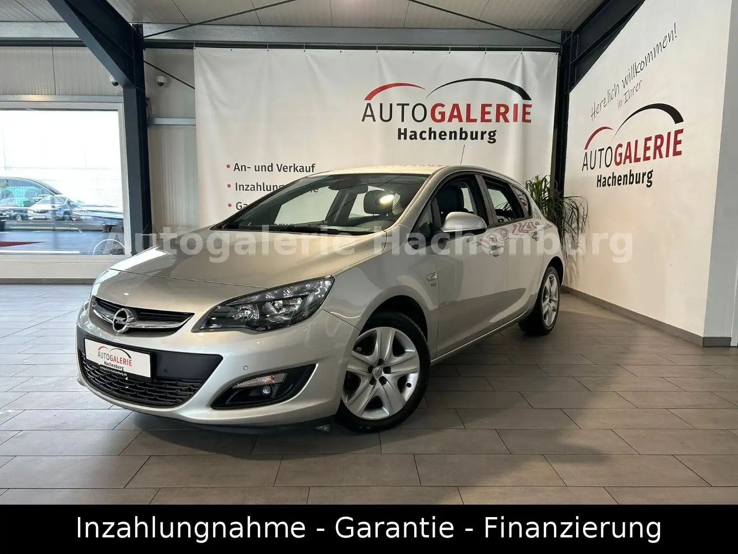Opel Astra J Lim. 5-trg. Energy/Leder/PDC/GARANTIE Silber - 1