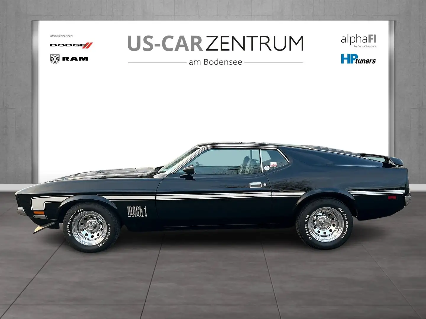 Ford Mustang Mach 1 Coupe H-Zul*350CUI V8 Schwarz - 2