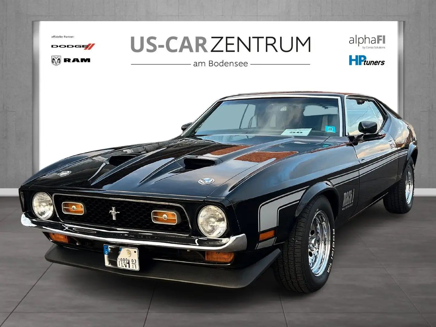 Ford Mustang Mach 1 Coupe H-Zul*350CUI V8 Schwarz - 1