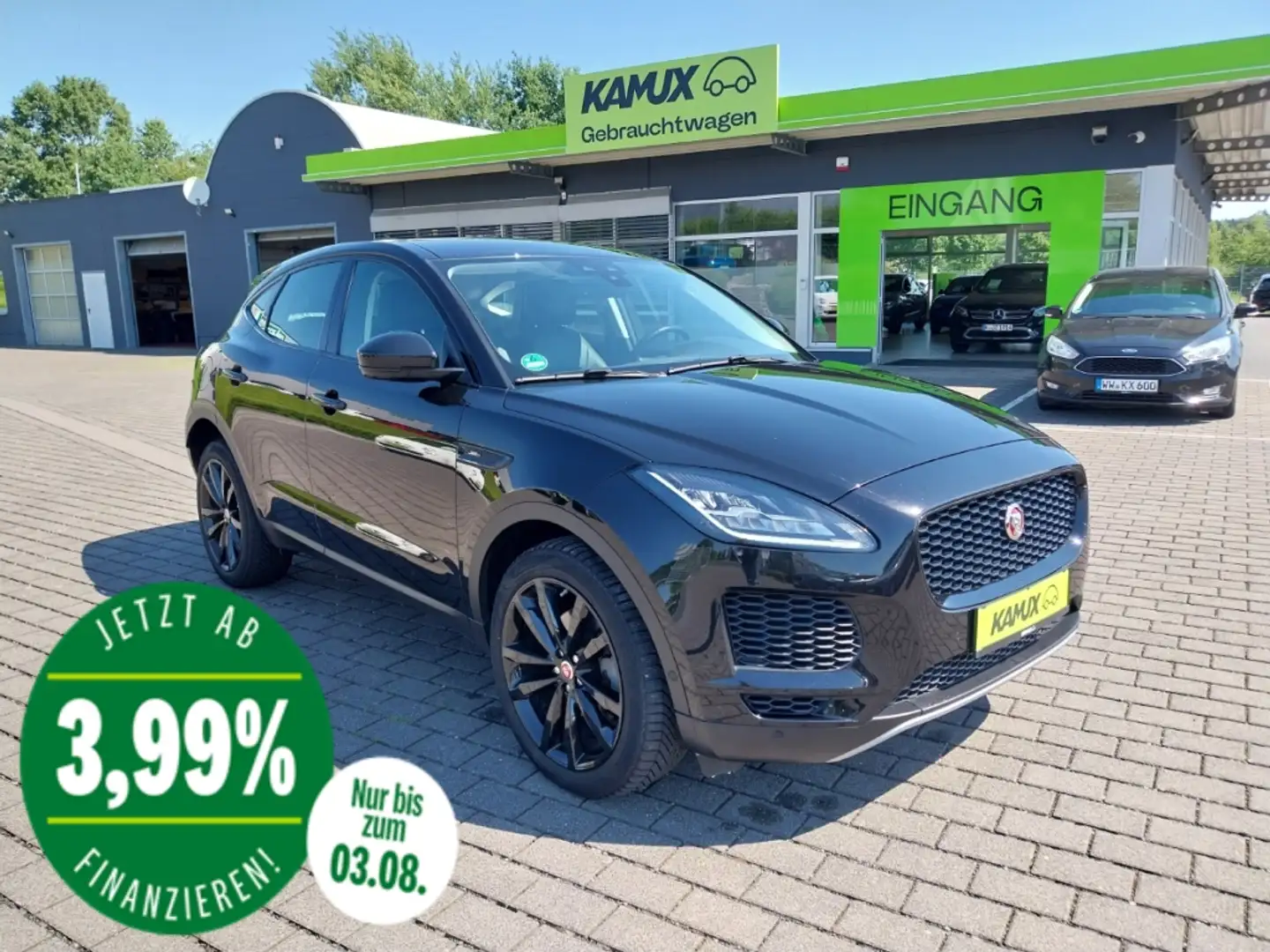 Jaguar E-Pace D180 SE AWD Aut.*Black Pack*LED+NAVI+PDC Чорний - 1