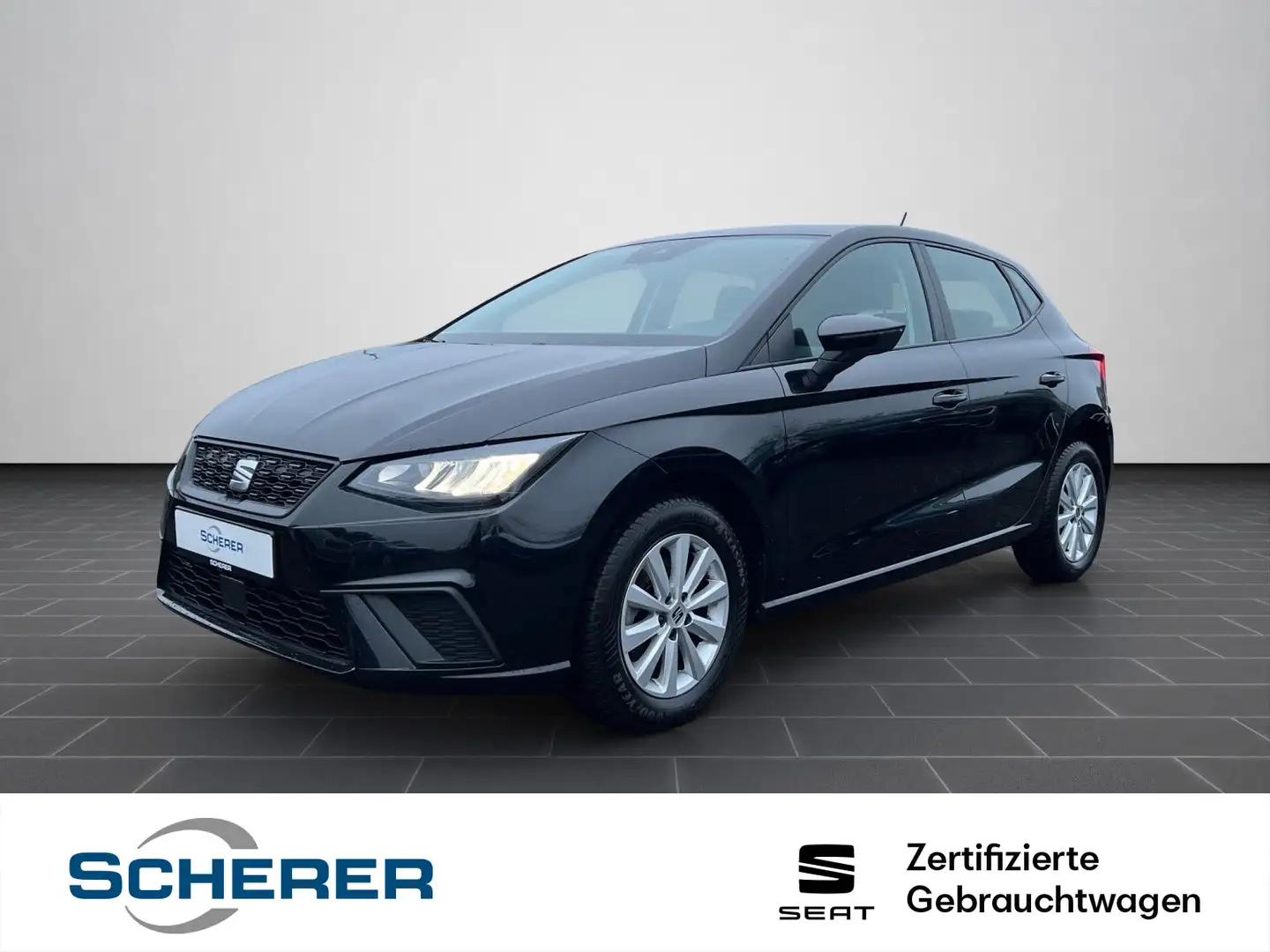 SEAT Ibiza Style Edition 1.0 TSI CARPLAY SHZ DAB GJR Schwarz - 1