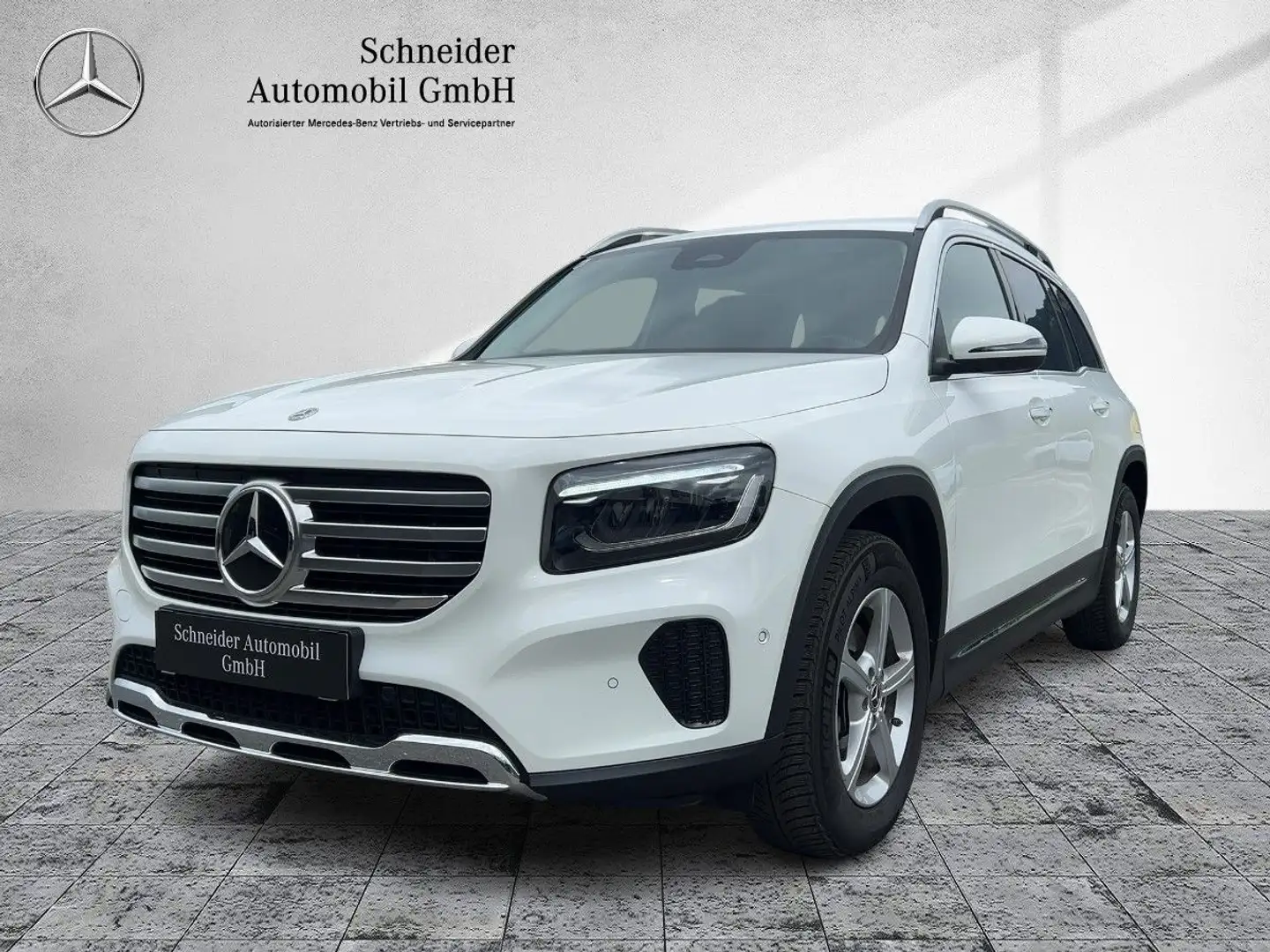 Mercedes-Benz GLB 180 d W-Paket Navi LM KAM SpurW ParkAss. Weiß - 2
