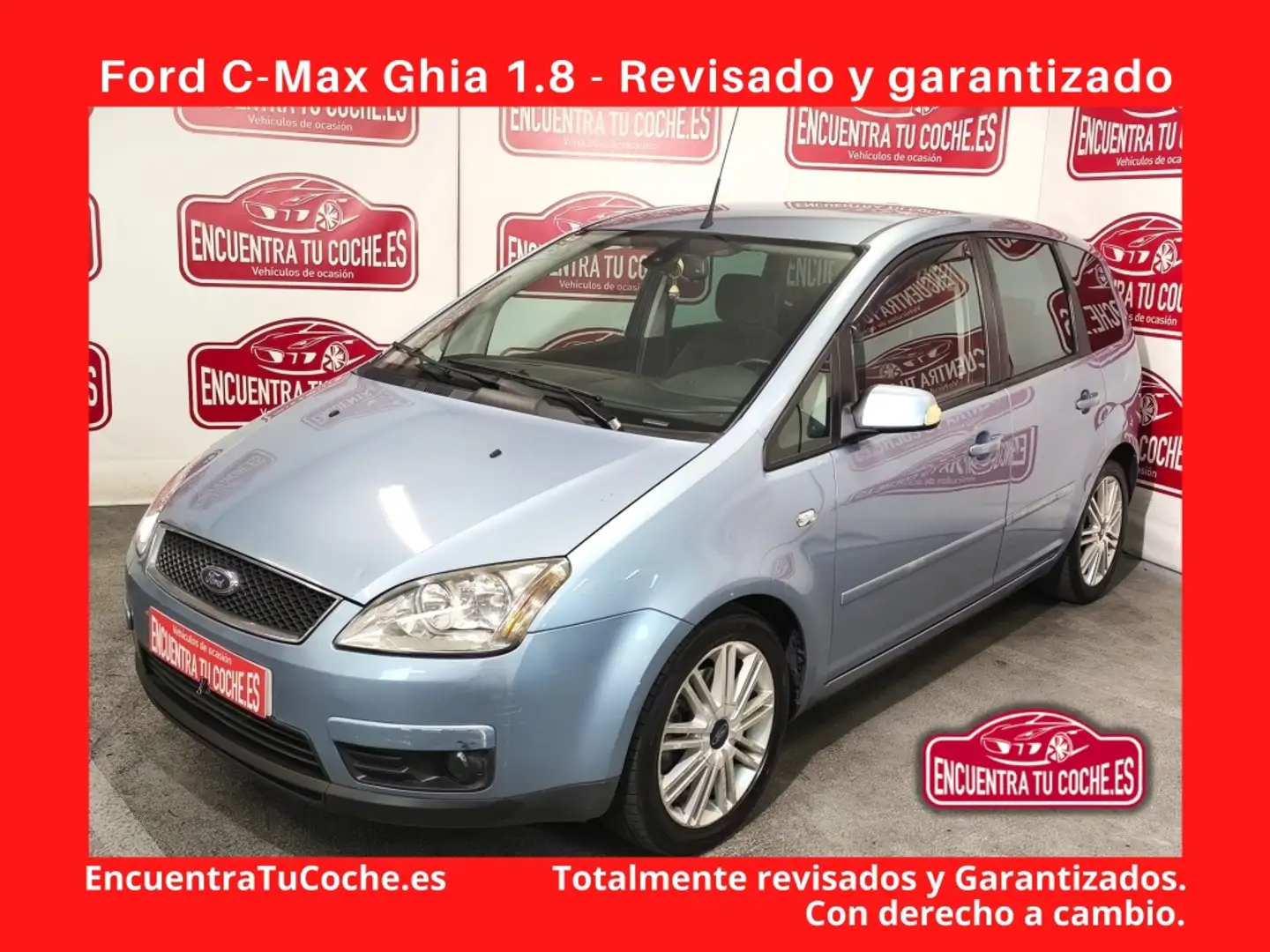 Ford Focus C-Max 1.8TDci Ghia Azul - 1