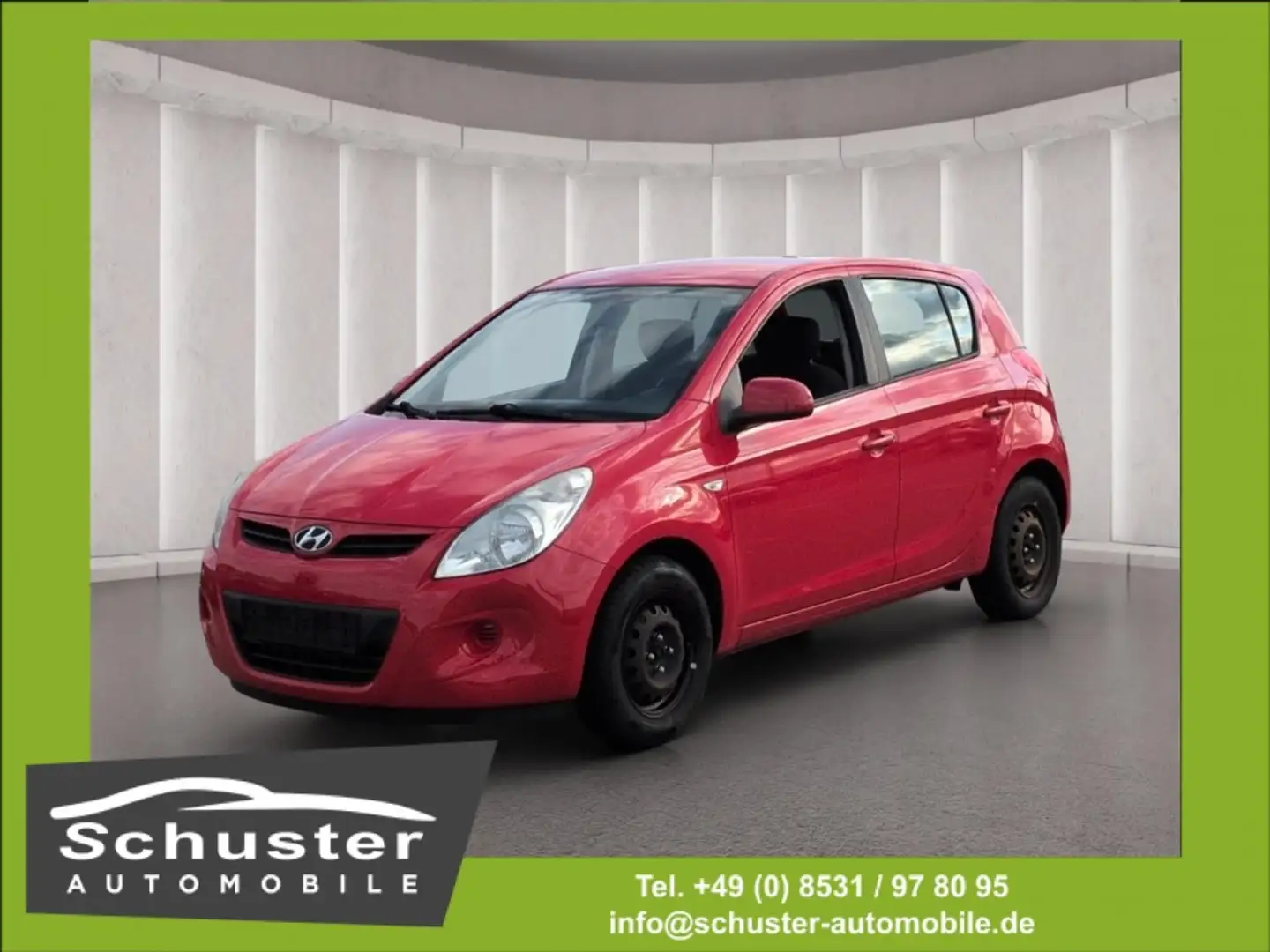 Hyundai i20 Classic 1.2*Klima CD-Radio+USB/AUX ZVm.Fb Rouge - 1