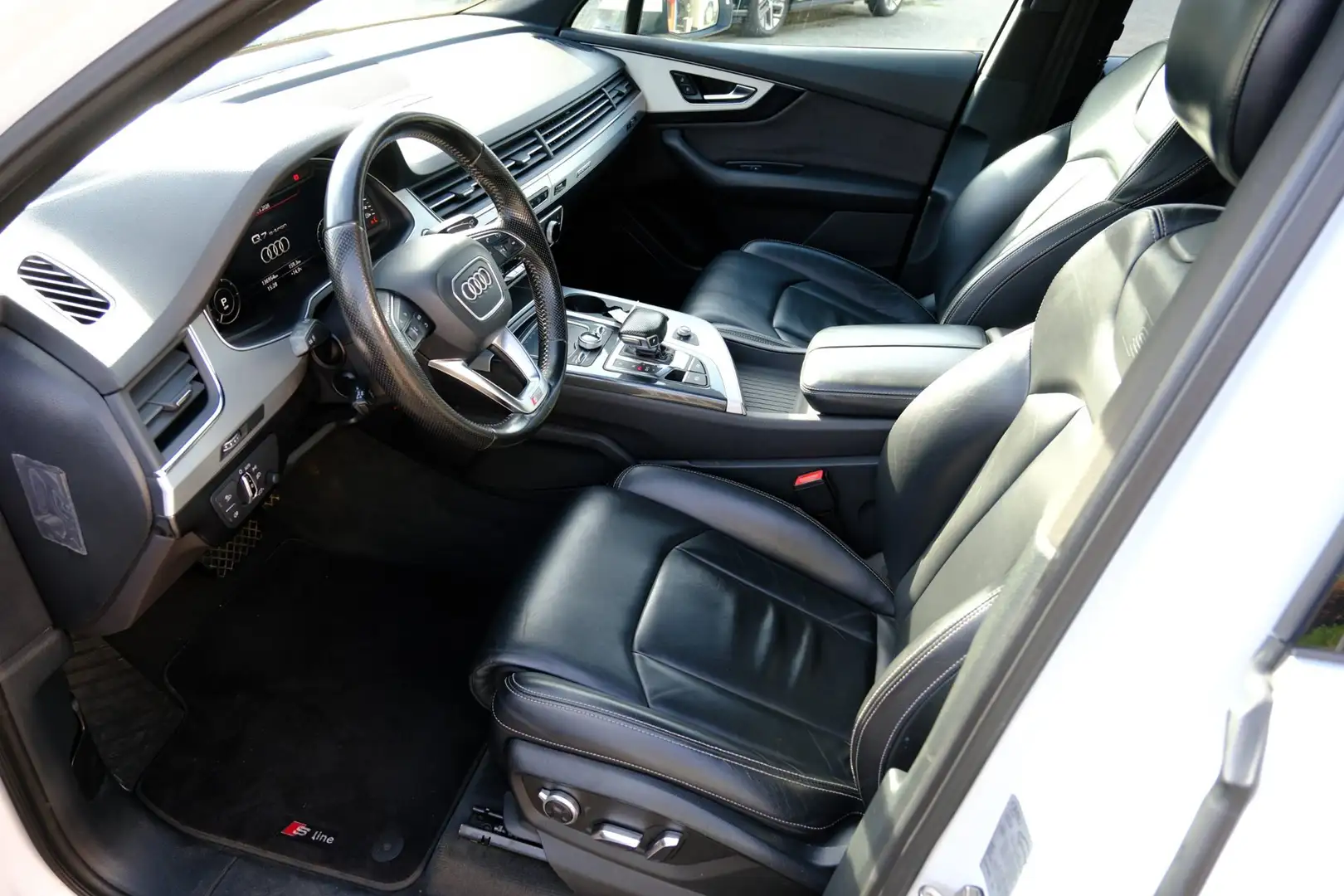 Audi Q7 e-tron 3.0 TDI Quattro Sport S-Line Aut.|Leder|Pano|LMV 2 Blanco - 2