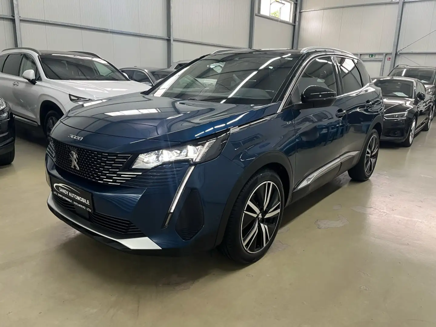 Peugeot 3008 GTPano AHK LED DAB Kamera-Vor+Hi  ACC Mas Bleu - 1