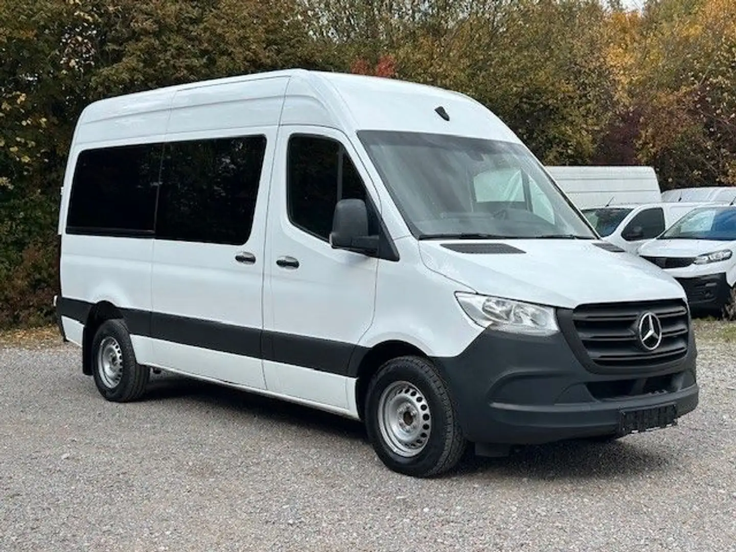 Mercedes-Benz Sprinter 317 CDI  Tourer L2H2 Klima Navi Weiß - 1