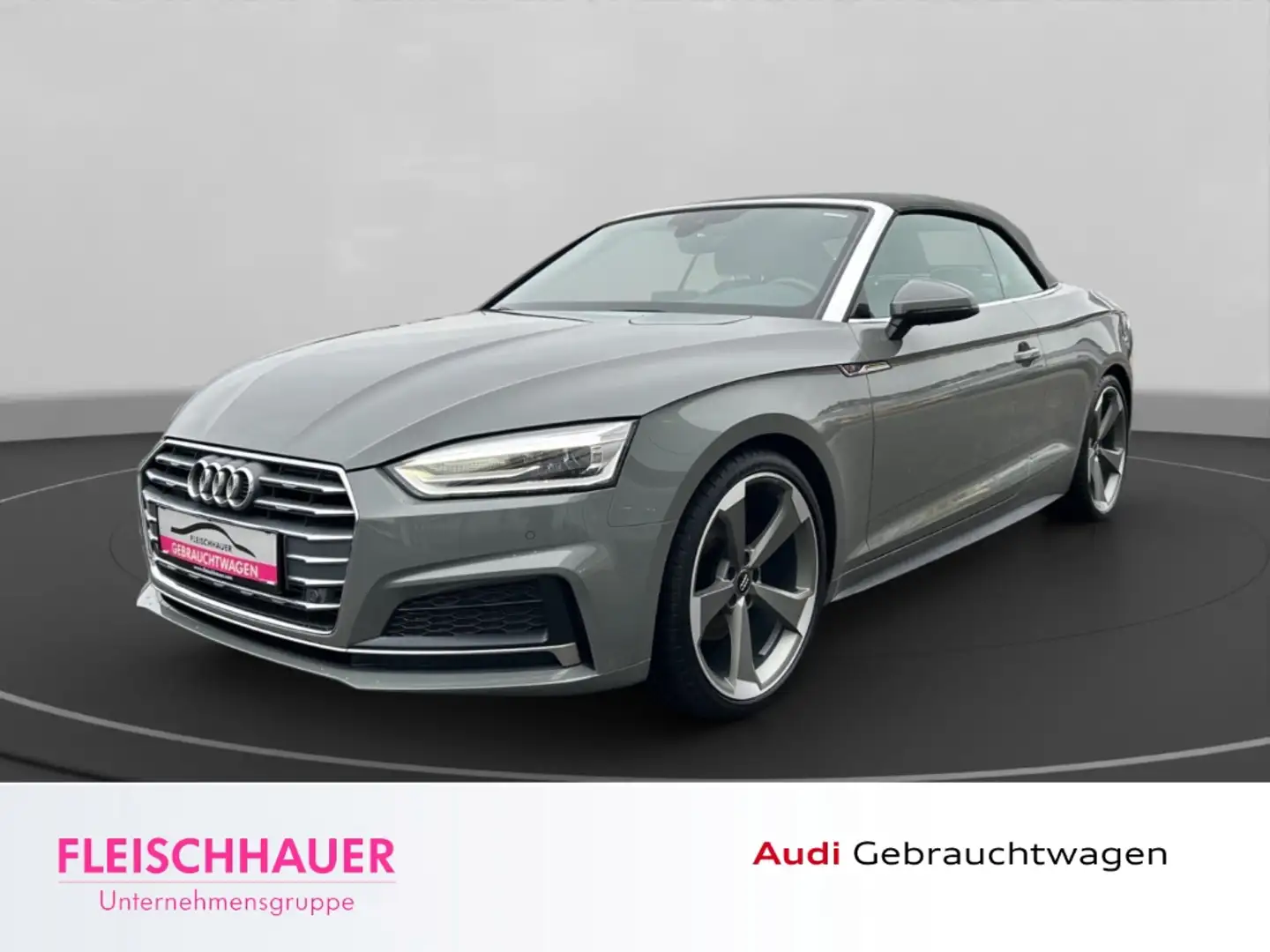 Audi A5 Cabriolet Cabrio sport 40 TFSI+SHZ+XENON+NAVI Grau - 1