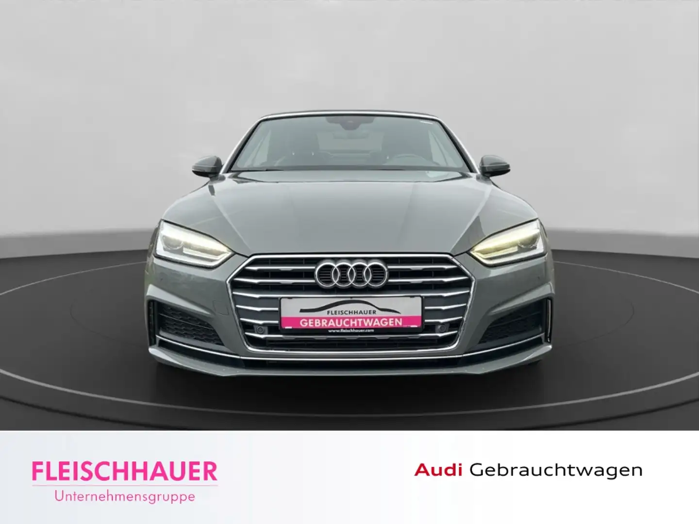 Audi A5 Cabriolet Cabrio sport 40 TFSI+SHZ+XENON+NAVI Grau - 2