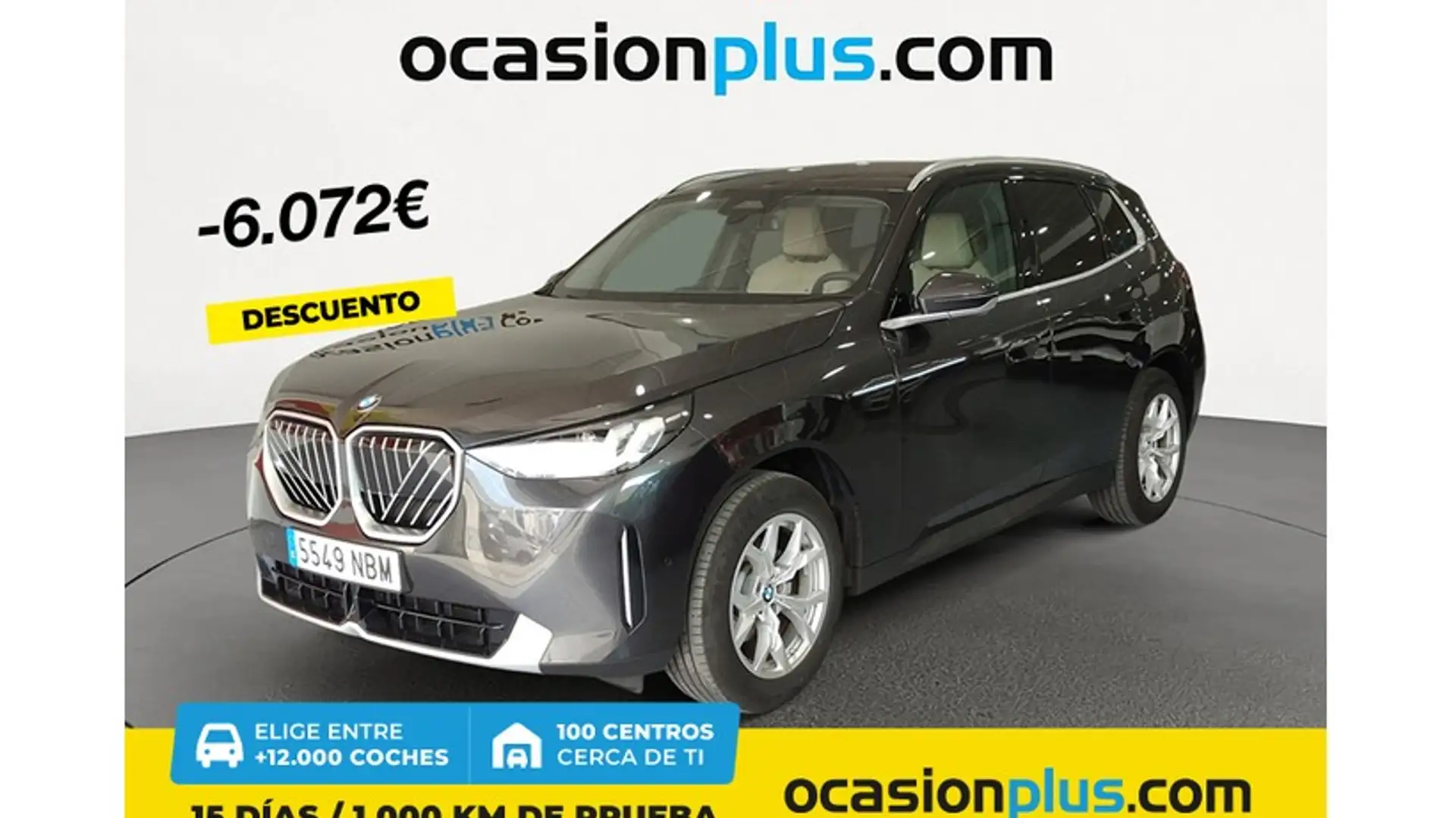 BMW X3 xDrive 20dA Gris - 1