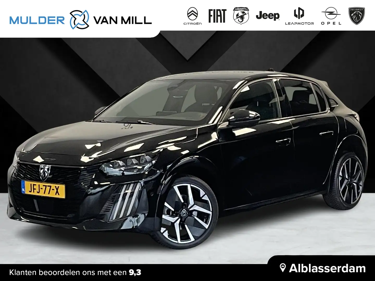 Peugeot 208 GT 1.2 Turbo 100pk | DRAADLOOS APPLE CARPLAY / AND Noir - 1