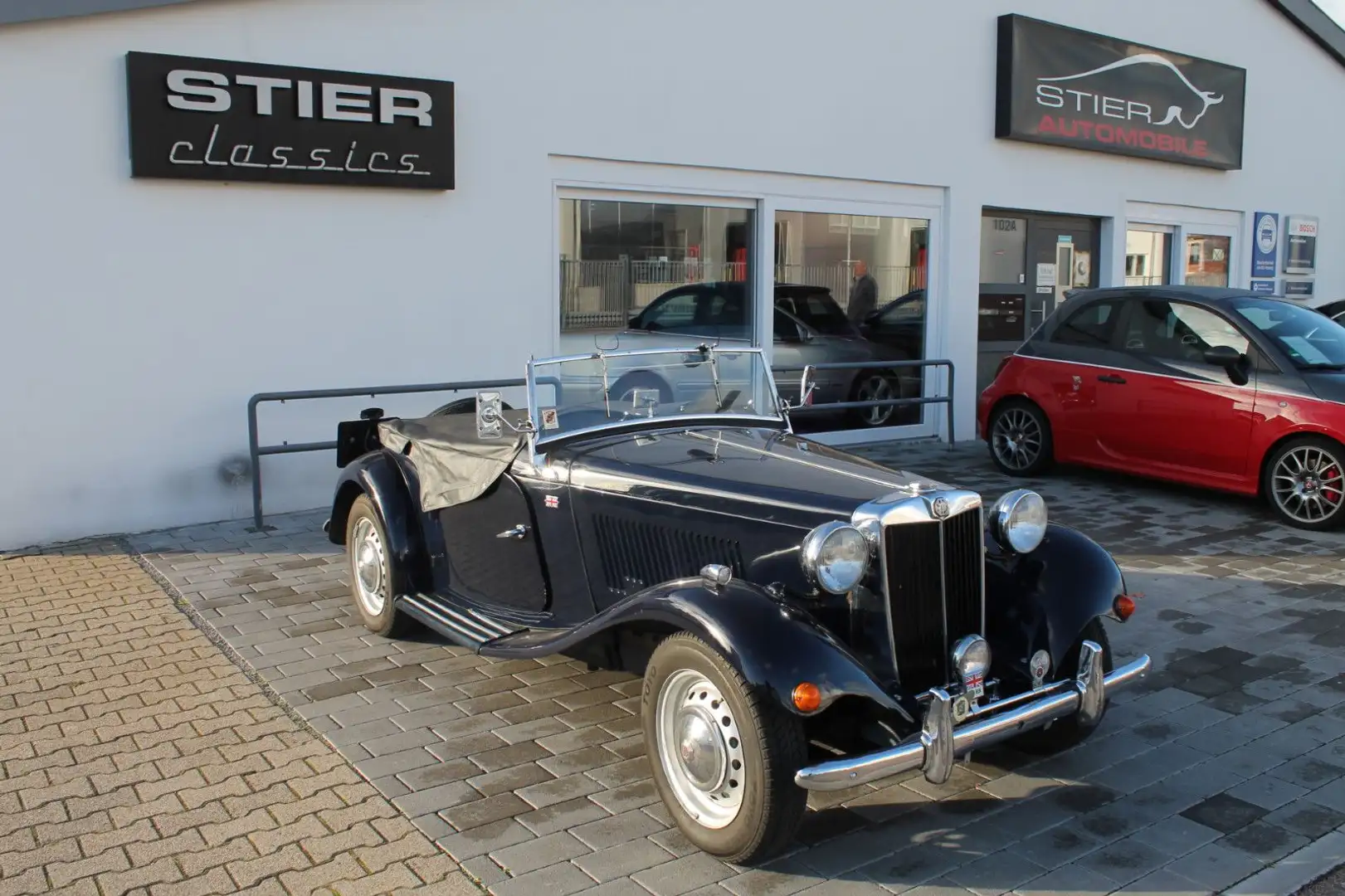 MG TD 1952 Roadster Azul - 1