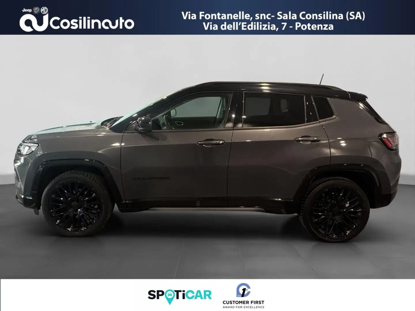 Jeep Compass 1.6 Multijet II 2WD 130Cv S Gris - 2