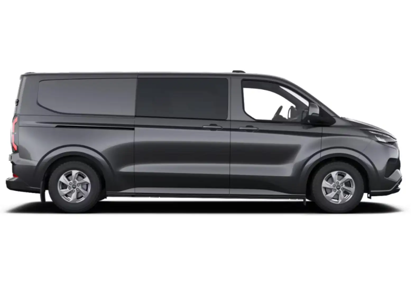 Ford E-Transit Custom Limited DCiV 71kWh 320 L2 SHZ 160 kW (21... Grau - 2