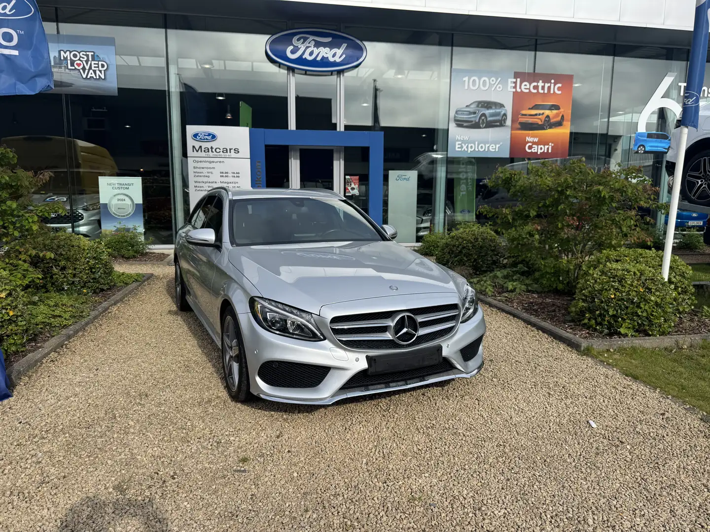 Mercedes-Benz C 220 d Zilver - 1