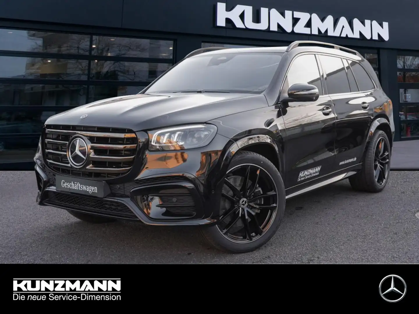Mercedes-Benz GLS 450 d 4MATIC AMG Night Panorama SHZ-Fond AHK Noir - 1