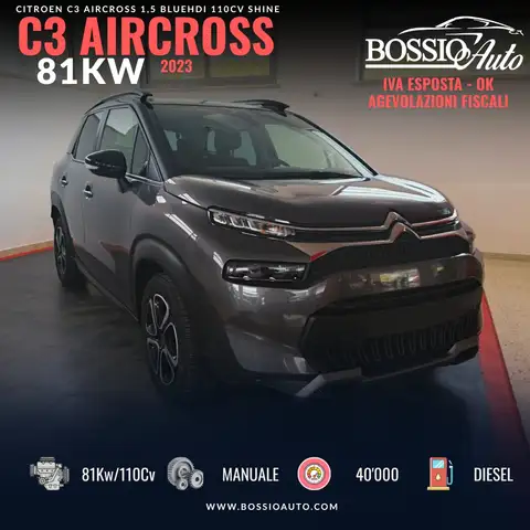 Citroen C3 Aircross C3 Aircross 1.5 bluehdi Shine AUTO AZIENDALE UNICO PROPRIETARIO IVA ESPOSTA E DEDUCIBILE - POSSIBILITA' TRASFORMAZIONE N1