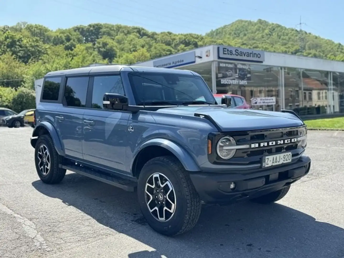 Ford Bronco 3.0 EcoBoost V6 335ch Outer Banks Bleu - 1