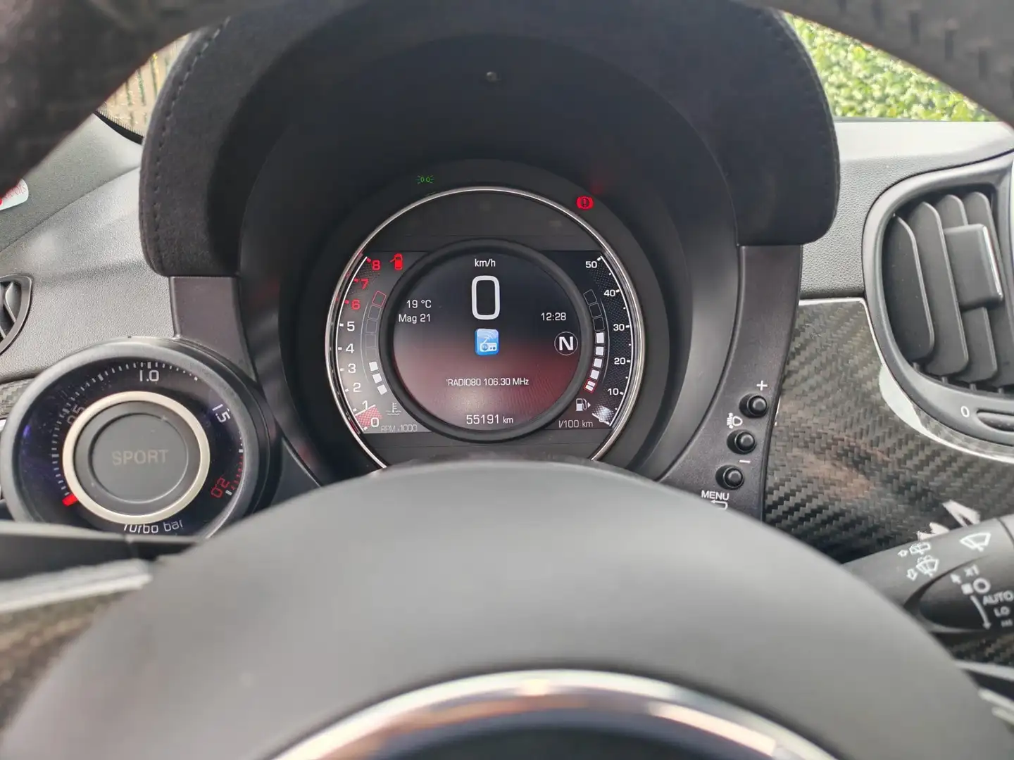 Fiat 595 Abarth competizione Grau - 2