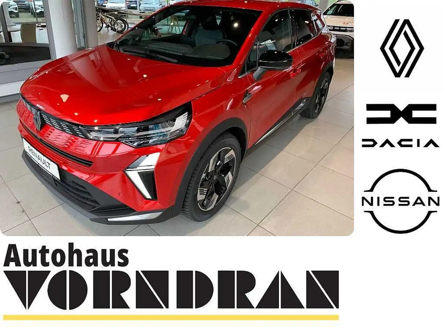 Renault Symbioz Techno MH140 PDC vo+hi+Kamera Navi SHZ el. Heckkla Rot - 1