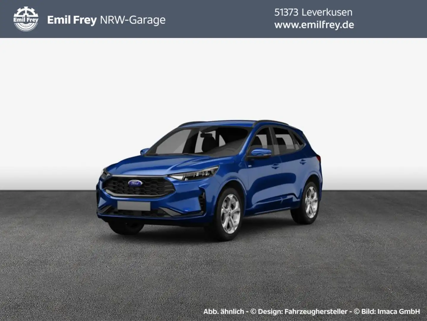 Ford Kuga 1.5 EcoBoost ST-LINE AHK+NAVI+TECHNO-PAKET Bleu - 1