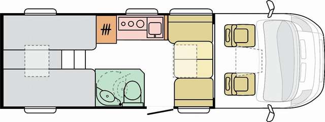 Adria Compact DL Mietflotte