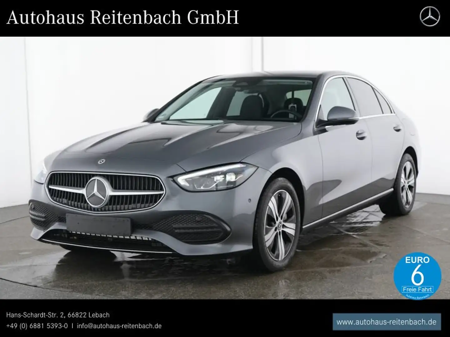 Mercedes-Benz C 300 C300e 4M AVANTGARDE+LED KAMERA+MEMO+TOTW+AMBIENT Grau - 1
