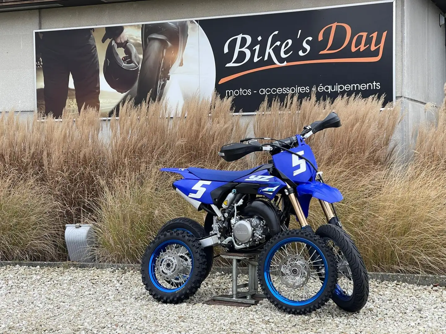 Yamaha YZ 65 Blau - 1