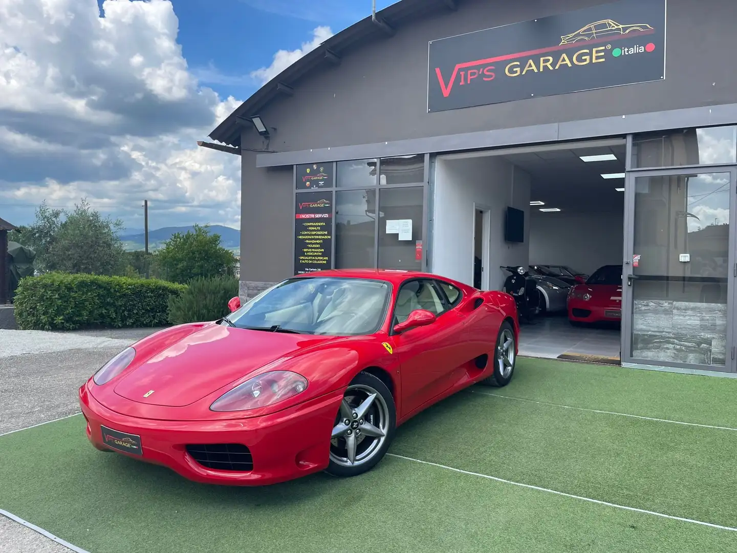 Ferrari 360 *ISCRITTA ASI* *COUPE' MODENA F1* Червоний - 1